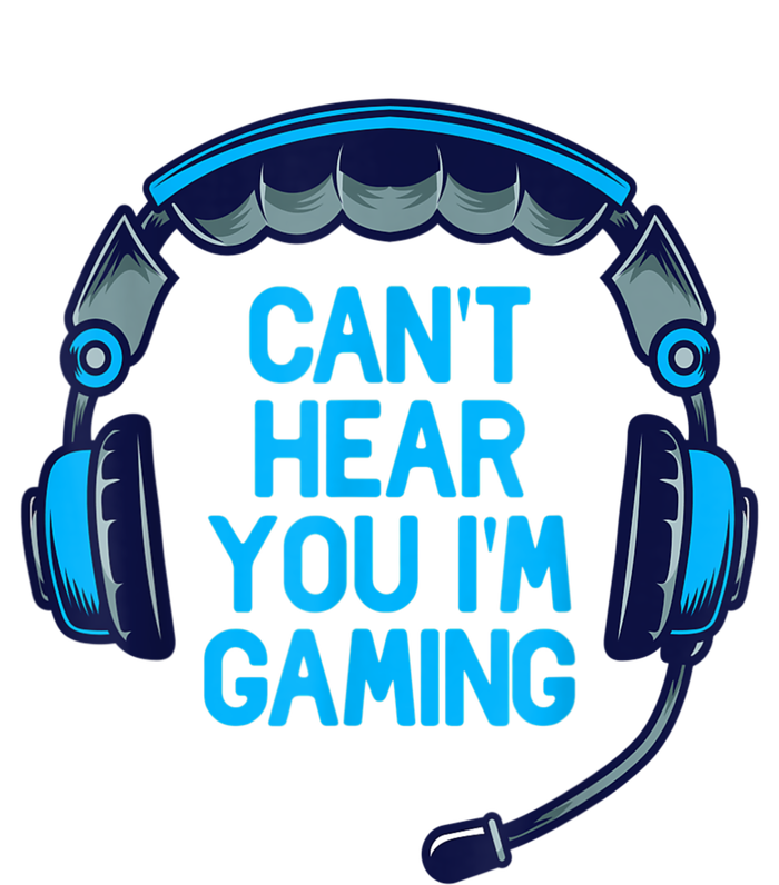 I Cant Hear You Im Gaming Video Gamer Geek Tie-Dye T-Shirt