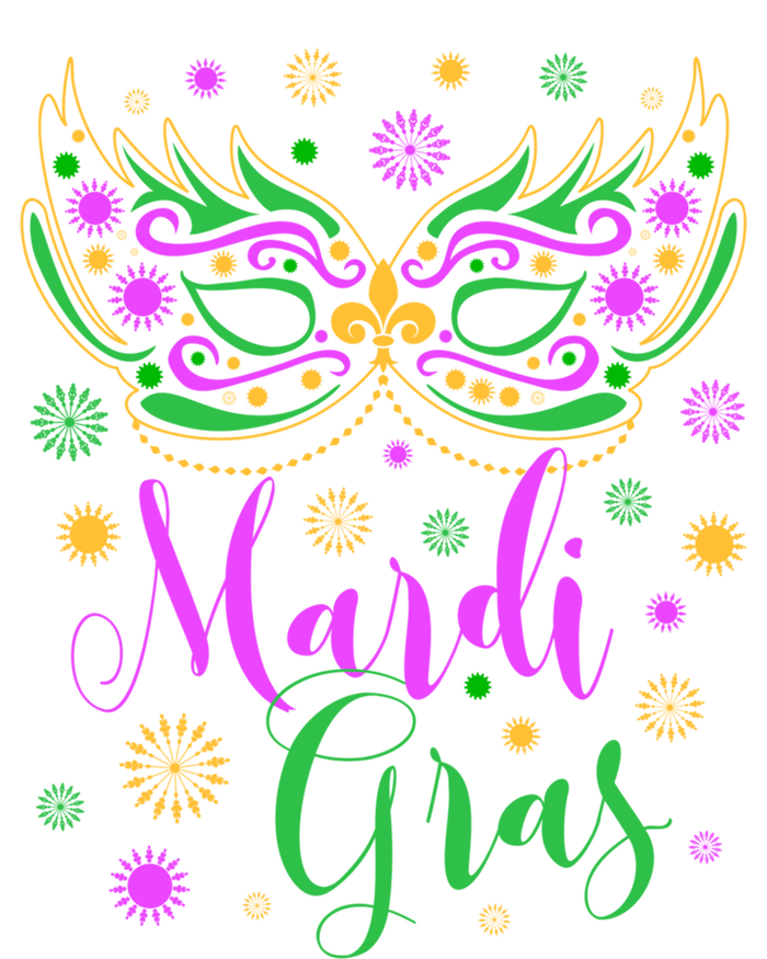 Mardi Gras Feathered Mask Gift T-Shirt