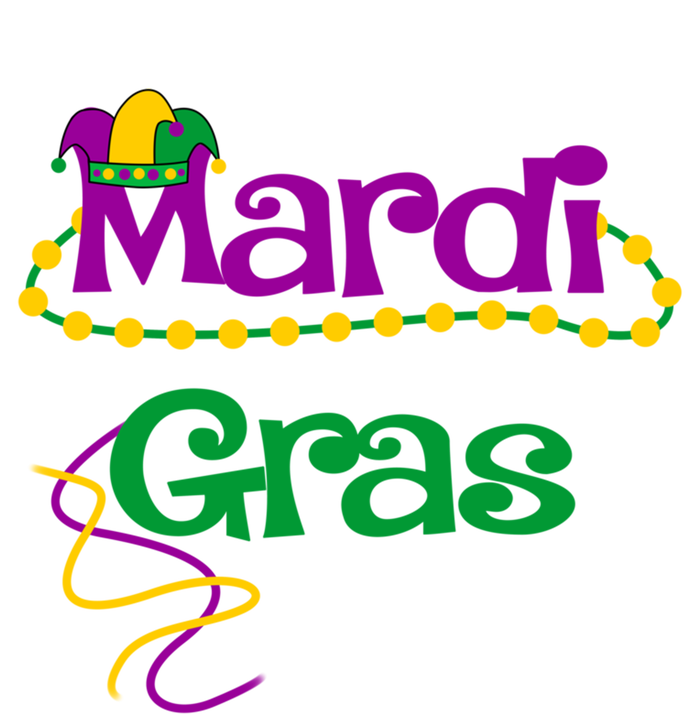 Mardi Gras Cool Gift 2018 Beads Hooded Funny Gift T-Shirt