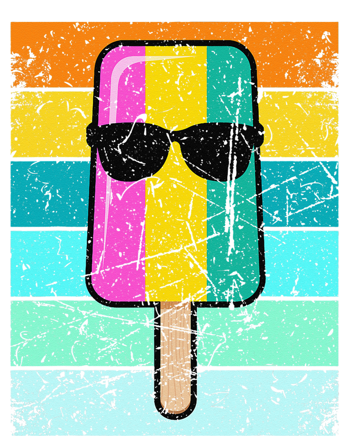 Summer Popsicle Funny Ice Cream Beach Pool Party T-Shirt