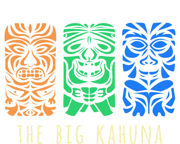 Hawaii Tiki Surfing Polynesian Big Kahuna Retro Hipster T-Shirt