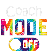 Coach Mode Off Happy Last Day Of School Tie Dye Summer T-Shirt