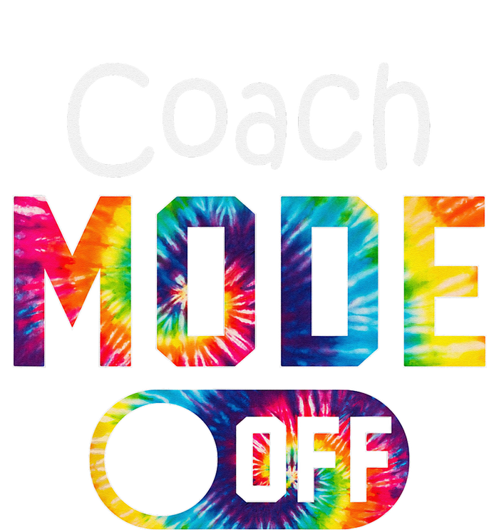 Coach Mode Off Happy Last Day Of School Tie Dye Summer T-Shirt