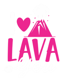 I Lava You Volcano Geologist Humor Valentines Day Gift Bumper Sticker