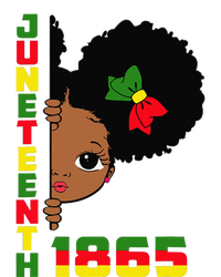 Juneteenth Celebrating 1865 Cute Black Womens Cotton Relaxed Long Sleeve T-Shirt