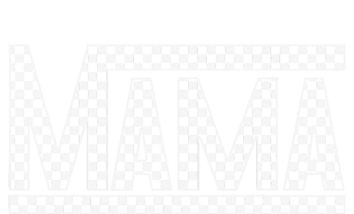 Funny Checkered Mama Black White Gift  T-Shirt