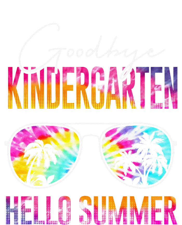 Tie Dye Goodbye Kindergarten Hello Summer Last Day Of School T-Shirt