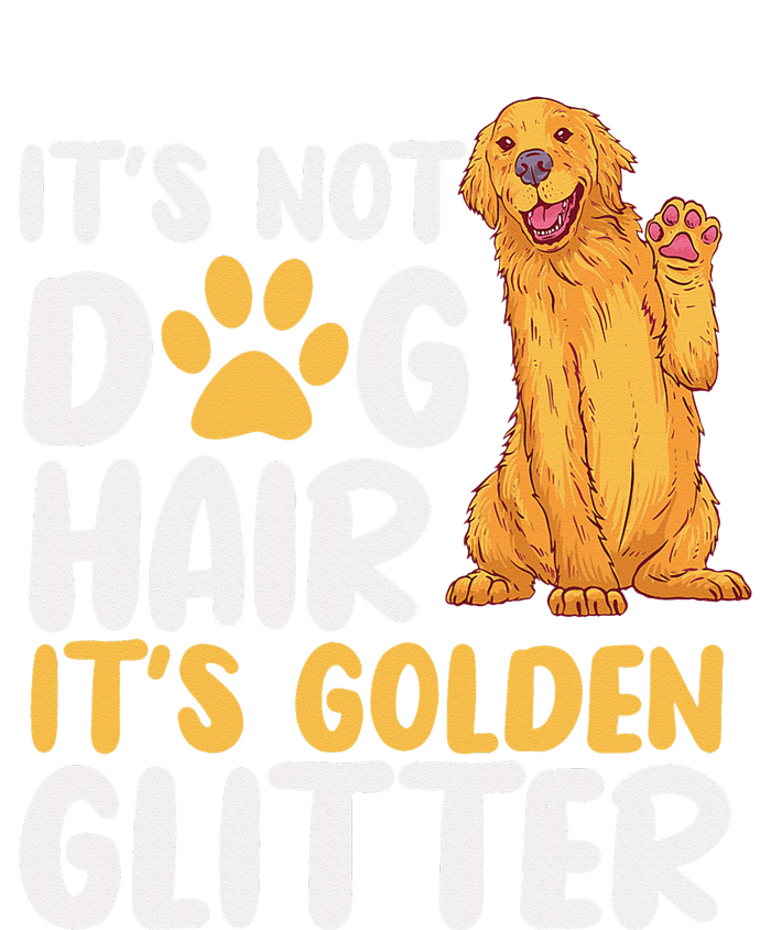 It's Not Dog Hair It's Golden Glitter Retriever Dog Owner Kids Tie-Dye T-Shirt