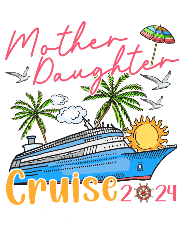 Mother Daughter Cruise 2024 Funny Memories Cruise Ship Lover Insulated Varsity Jacket