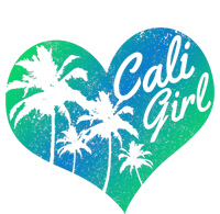 Cali Vintage California Heart Palm Trees Summer Gift T-Shirt