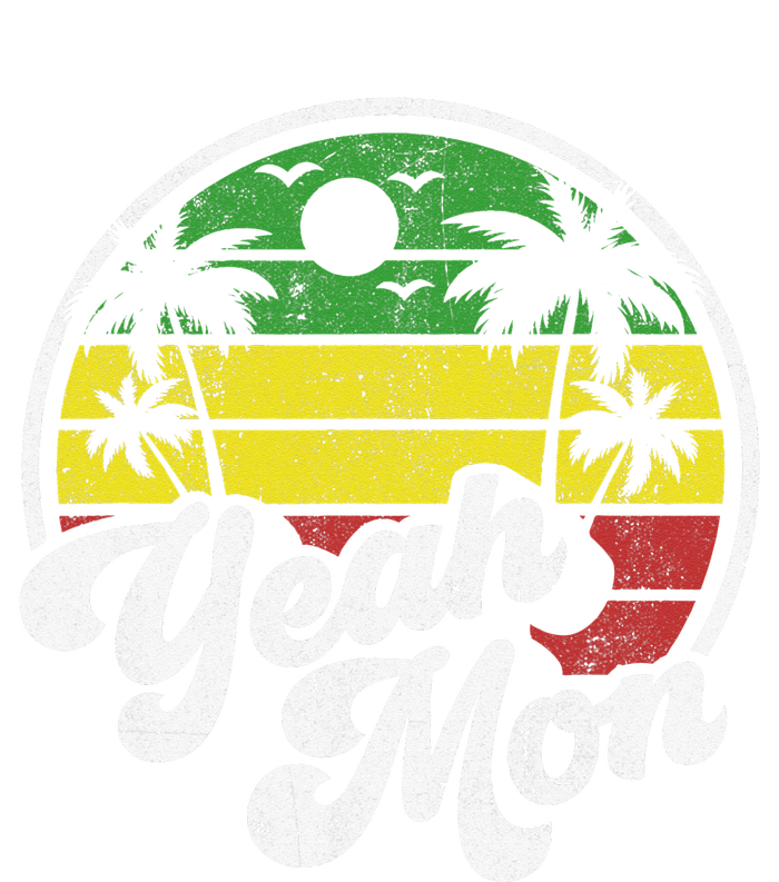 Yeah Mon Vintage Jamaica Reggae Jamaican Vacation Retro Gift T-Shirt