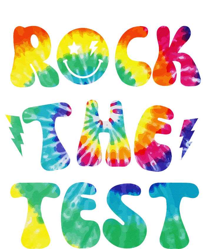 Rock The Test Testing Day Retro Motivational Teacher Student Kids Hoodie