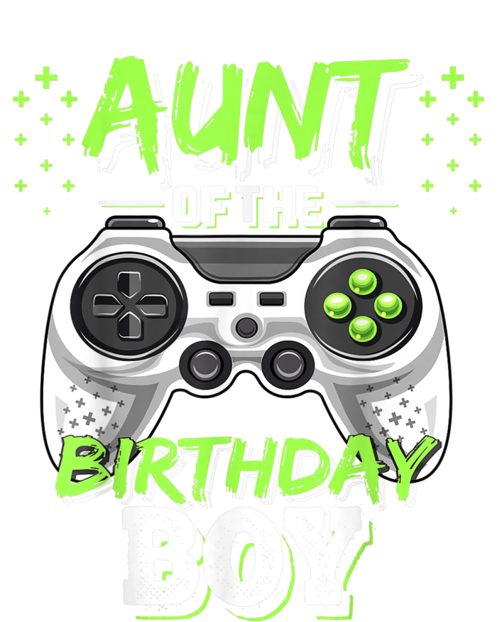 Aunt Of The Birthday Boy Matching Video Game Birthday Gift Cooling Performance Crew T-Shirt