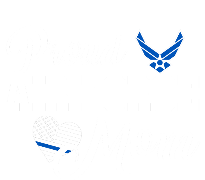 Air Force Mom Tie-Dye T-Shirt