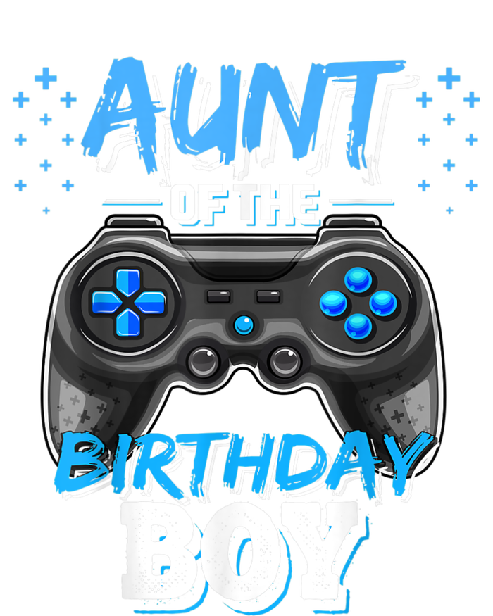 Aunt Of The Birthday Boy Matching Video Game Birthday Gift T-Shirt