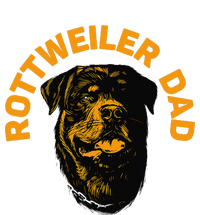 Rottweiler Rottie Dad Daddy Father Funny Women's Fleece Hoodie