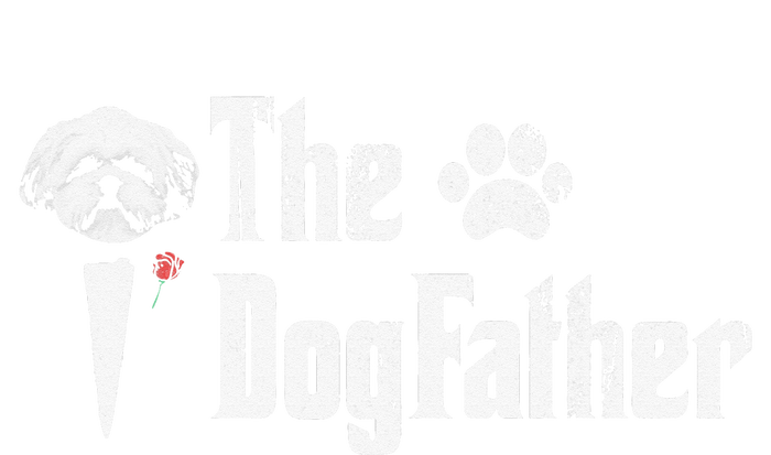 The Dogfather Shih Tzu Dog Dad Father's Day Gift Tank Top