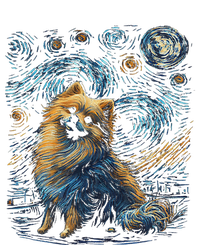 Pomeranian Dog Starry Night Dogs Lover Gifts Graphic T-Shirt