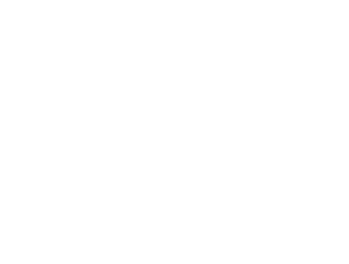 Mardi Gras Vintage Fleur De Lis Gift Bumper Sticker