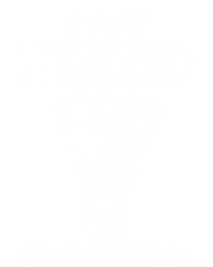 I Put The Bad In Badminton Shuttlecock Badminton Player Gift T-Shirt