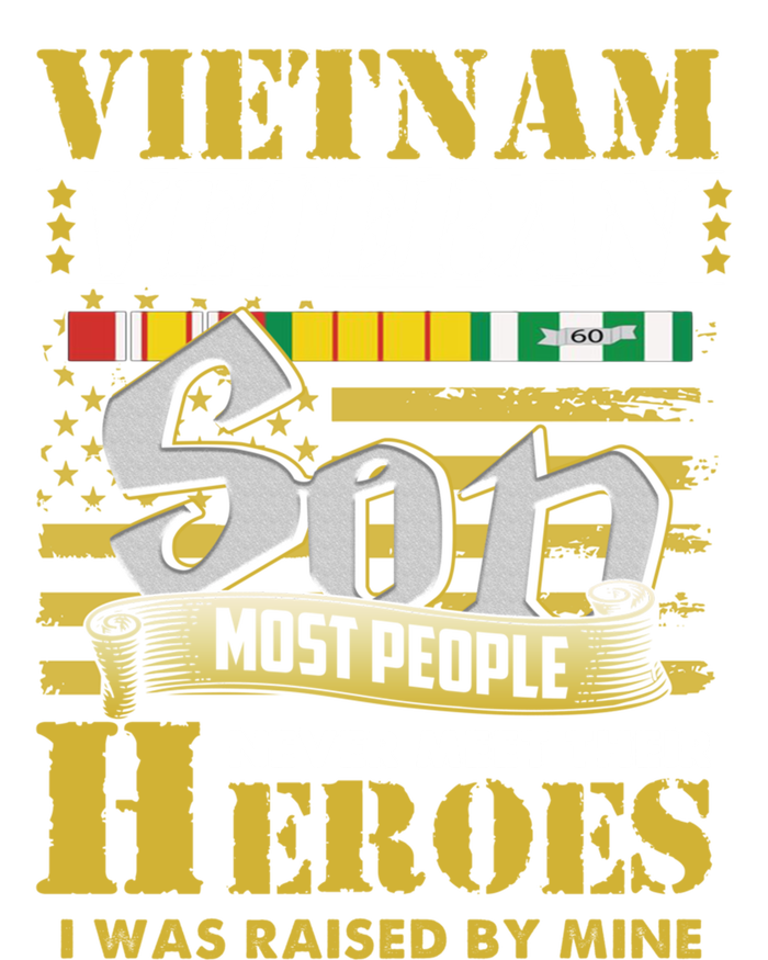 Vietnam Veterans Son Vietnam Vet Gift Softstyle Adult Sport Polo