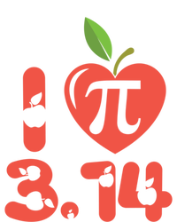 Math Funny Pi Day 3 14 I Love Apple Pie Apple Pi Day Gift Ladies Essential Flowy Tank