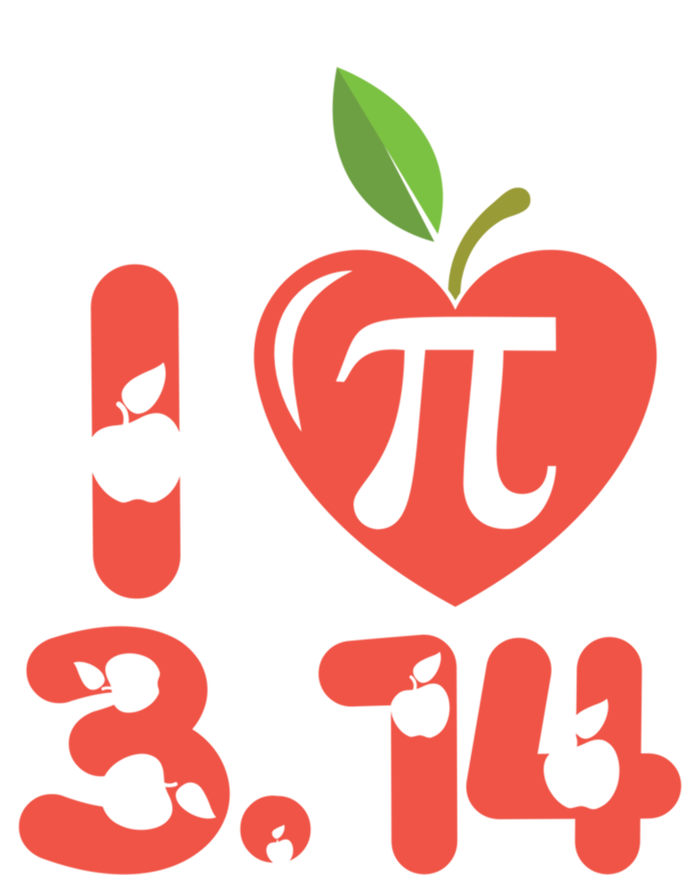 Math Funny Pi Day 3 14 I Love Apple Pie Apple Pi Day Gift Ladies Essential Flowy Tank