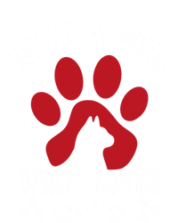 Just A Who Loves Cats Valentines Day Cats Funny Gift Ladies Essential Tank