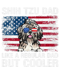 Shih Tzu Dad Like A Regular Dad But Cooler 4th Of July T-Shirt