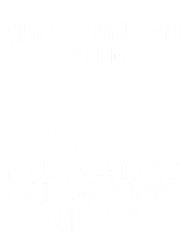 Color Guard When Pole Is 6ft And You Are 52 The Baniff Cuffed Pom Beanie