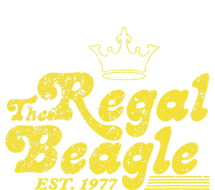 The Regal Beagle Vintage Classic 70s Lettering Design Youth Performance Sprint T-Shirt