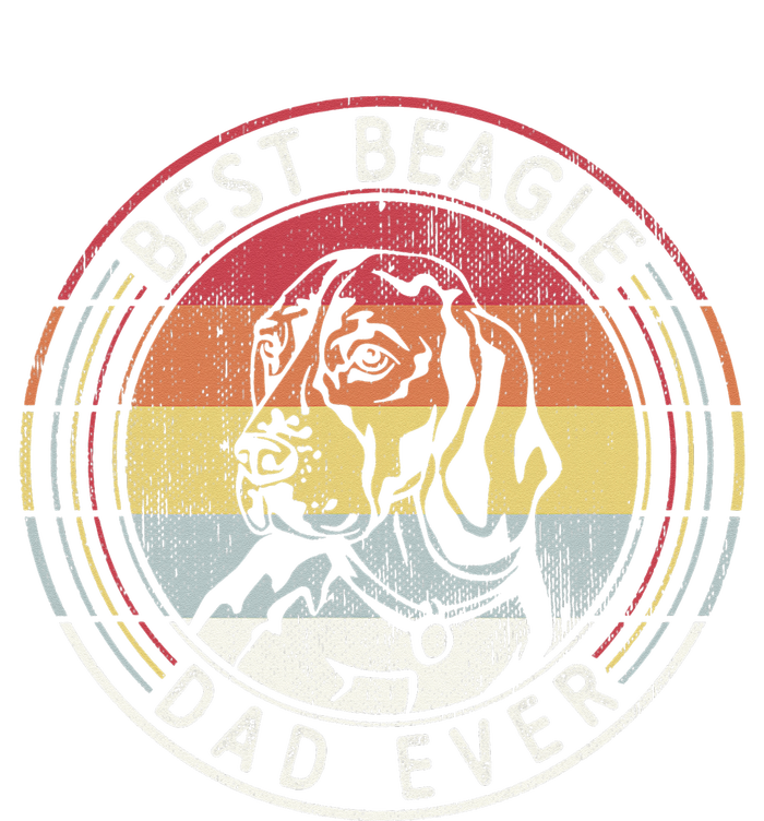 Vintage Best Beagle Dad Ever Father's Day T-Shirt