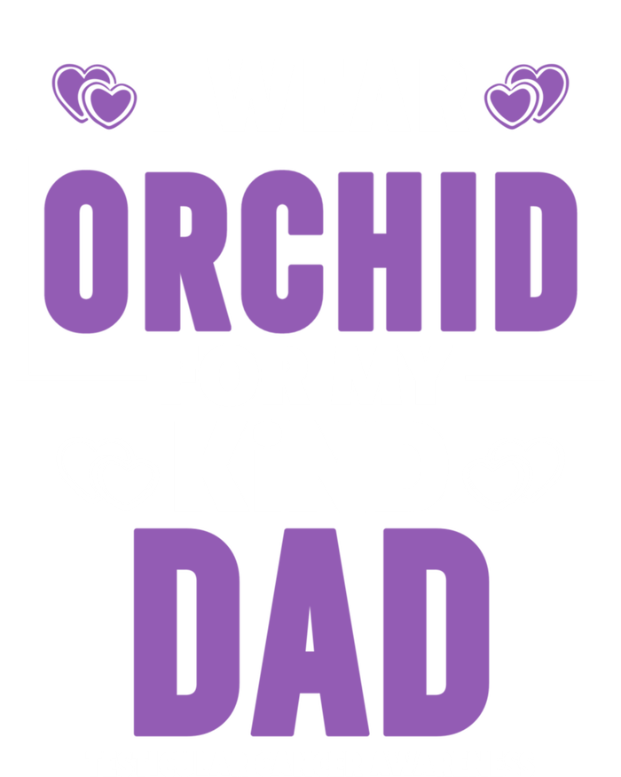 I Wear Orchid For My Dad Gift Testicular Cancer Awareness Gift Doggie Tank