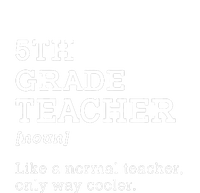 5th Grade Teacher Idea For Fifth Grade Teacher Gift Women's T-Shirt