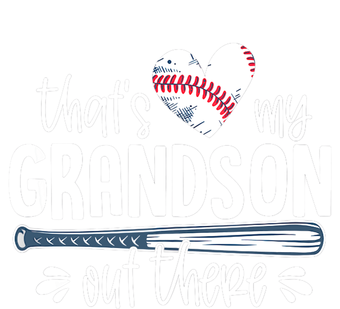 Baseball Gift for Grandparents That's My Grandson Out There Sustainable Bucket Hat