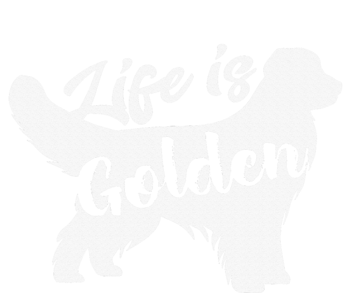 Golden Retriever Hund Life is golden retro vintage T-Shirt