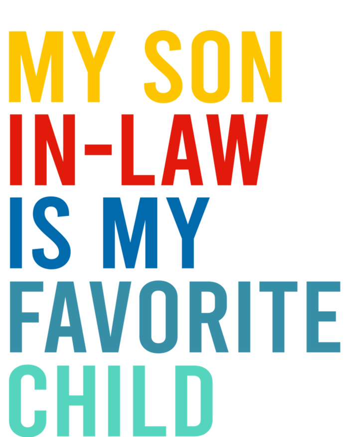 My Son In Law Is My Favorite Child Retro Ladies Long Sleeve Shirt