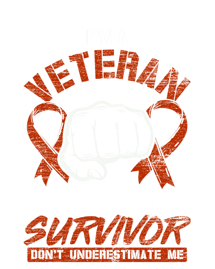 Im A Veteran And A Cancer Survivor Veterans Day Gift T-Shirt