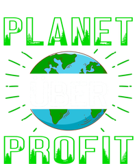 Backprint Planet Over Profit Gift Sweatshirt