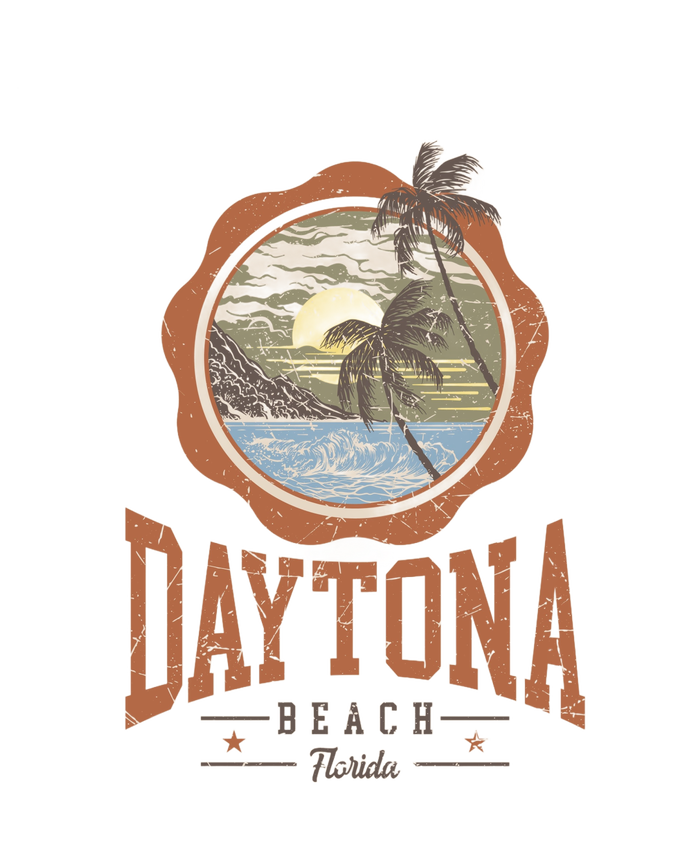 Vintage Daytona Beach Florida V-Neck T-Shirt