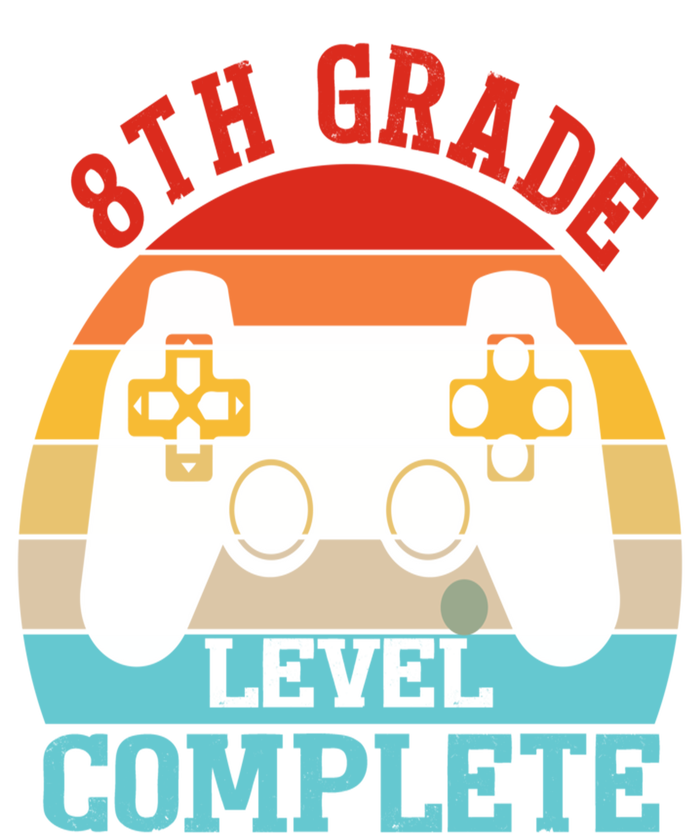 8th Grade Level Complete Last Day Of School Graduation T-Shirt