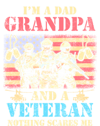 Im A Dad Grandpa Veterans Day Usa Flag Proud Soldier Cute Gift T-Shirt