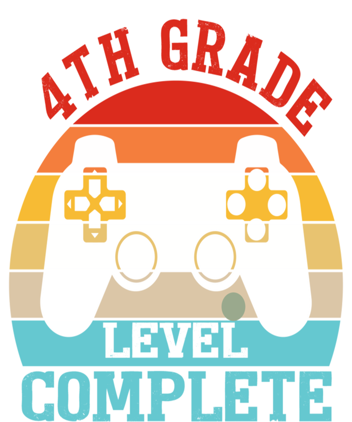 4th Grade Level Complete Last Day Of School Graduation T-Shirt