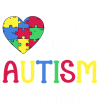 Im A Proud Autism Grandma Awareness Gift Mesh Reversible Basketball Jersey Tank