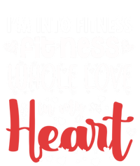 Im Into Fitness Fitness Whole Love In My Heart Valentine Gift Tall Long Sleeve T-Shirt