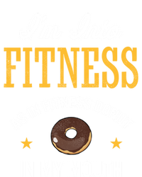 Im Into Fitness Funny Chocolate Glazed Donut Lover Great Gift Short Acrylic Beanie