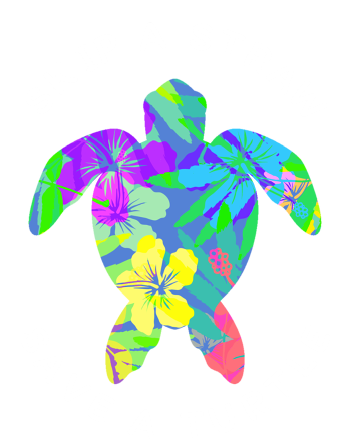 Cool Hawaiian Skip A Straw Save A Turtle Gift Zip Tote Bag