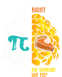 Left I Love Pi Right Did Someone Say Pie Happy Pi Day Funny Gift 16 in Basic Backpack