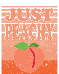 Vintage Just Peachy Southern Retro Summer Georgia T-Shirt