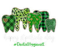 Leopard Plaid Tooth Teeth Dental Hygienist St Patricks Day Gift Tank Top